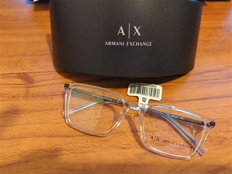 fake armani exchange glasses|Armani Exchange glasses clear frames.